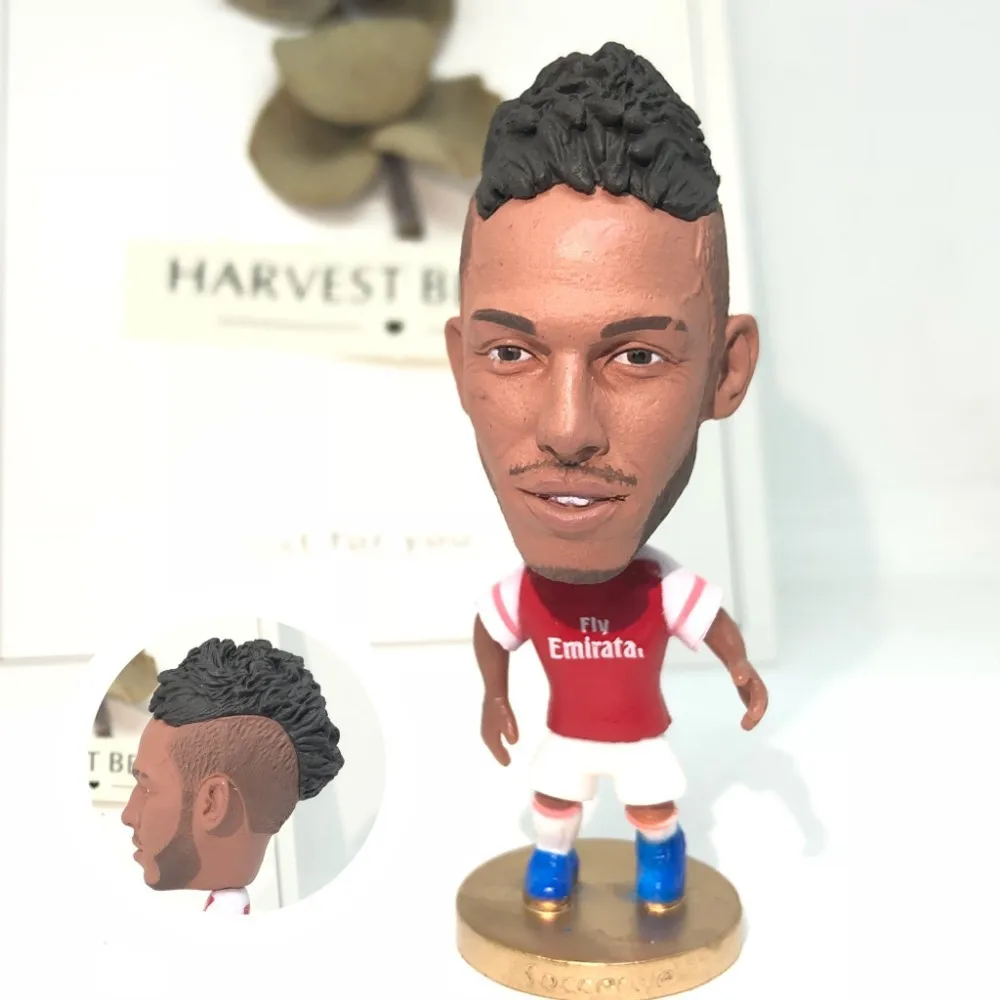 2019 Soccerwe dolls figurine football stars 14# Aubameyang Movable joints resin model toy action figure collectible gift
2019 Soccerwe dolls figurine football stars 14# Aubameyang Movable joints resin model toy action figure collectible gift