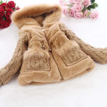 0805 Europe and United States Winter Children's coat Sweater Thickening Clothing Girl Faux Fur Coat
0805 Europe and United States Winter Children's coat Sweater Thickening Clothing Girl Faux Fur Coat