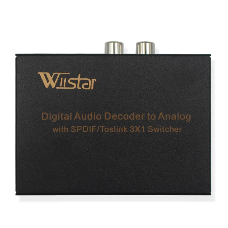 Wiistar Spdif переключатель 3x1 цифро-аналоговый декодер Audi оптический/Toslink к L/R RCA 3,5 мм стерео аудио с оптическим выключателем
Wiistar Spdif переключатель 3x1 цифро-аналоговый декодер Audi оптический/Toslink к L/R RCA 3,5 мм стерео аудио с оптическим выключателем