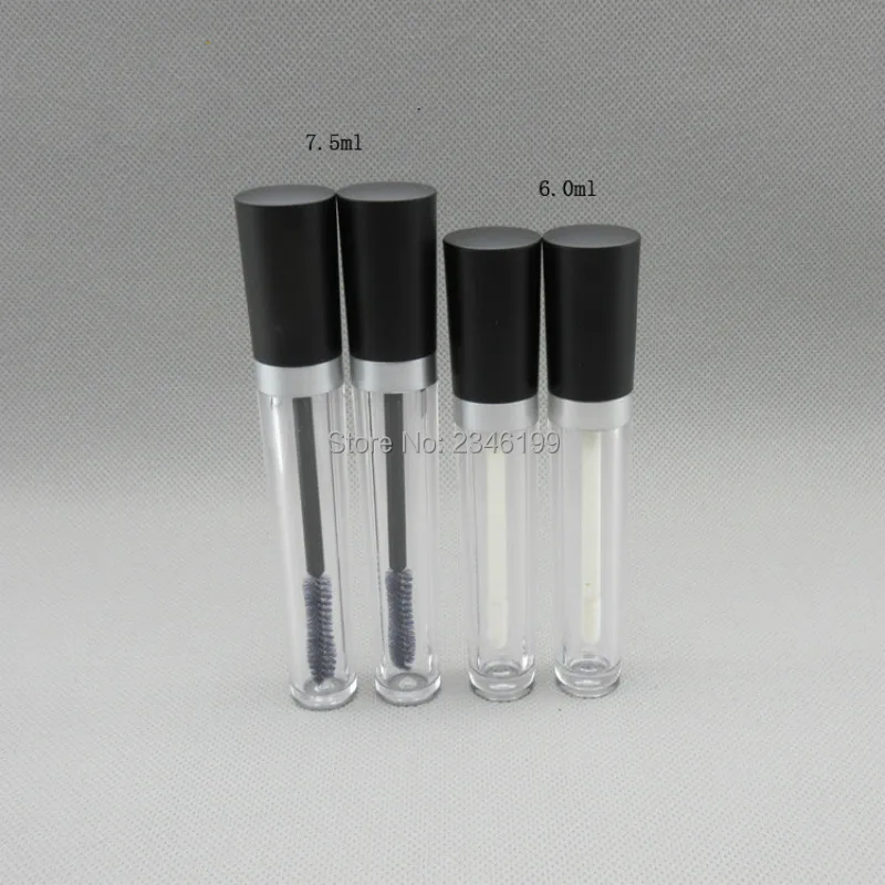 Empty Mascara Tube 7.5ml Empty Transparent Lip gloss Tube 6ml Transparent Mascara Tube Empty Black Cover Coametic Container50pcs
Empty Mascara Tube 7.5ml Empty Transparent Lip gloss Tube 6ml Transparent Mascara Tube Empty Black Cover Coametic Container50pcs