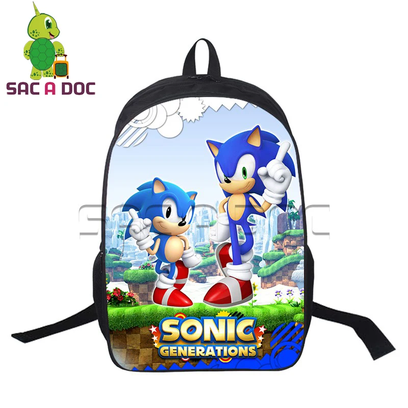 Anime Sonic Backpack Cartoon Super Mario Printing Boys Girls School Bags for Teenagers Children Book Bags
Anime Sonic Backpack Cartoon Super Mario Printing Boys Girls School Bags for Teenagers Children Book Bags