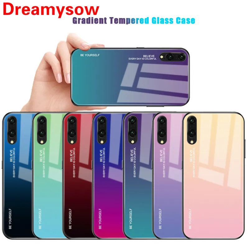 Dreamysow Gradient Soft Phone Case For Huawei Honor 8X Nova 3i 2i 3 3E Mate 20 10 P20 Pro Lite Hard Glass Cover Capa Accessories
Dreamysow Gradient Soft Phone Case For Huawei Honor 8X Nova 3i 2i 3 3E Mate 20 10 P20 Pro Lite Hard Glass Cover Capa Accessories