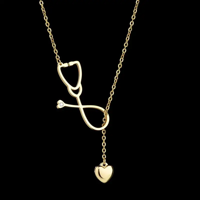 OBSEDE Fashion Stainless Steel Love Heart Pendant Necklace Charm Silver Gold Color Polished Choker for Women Jewelry Fine Gifts
OBSEDE Fashion Stainless Steel Love Heart Pendant Necklace Charm Silver Gold Color Polished Choker for Women Jewelry Fine Gifts