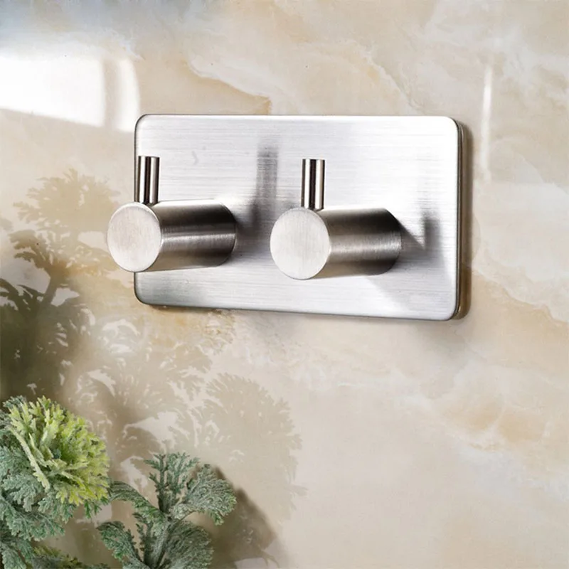 3M Sticker Adhesive Stainless Steel Hooks Wall Door Clothes Coat Hat Hanger Kitchen Bathroom Rustproof Towel Hooks
3M Sticker Adhesive Stainless Steel Hooks Wall Door Clothes Coat Hat Hanger Kitchen Bathroom Rustproof Towel Hooks
