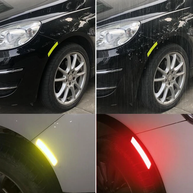 4pcs Car Wheel Rim Eyebrow Reflective Warning Strip Stickers Safety Warning Light Reflector Protective Sticker JY-101
4pcs Car Wheel Rim Eyebrow Reflective Warning Strip Stickers Safety Warning Light Reflector Protective Sticker JY-101