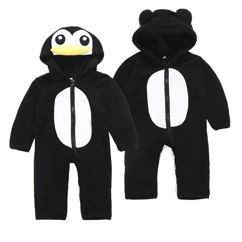 Newborn Infant Kids Baby Girls Boys Winter Warm Romper Cartoon Bear Penguin Hooded Zipper Jumpsuits Romper
Newborn Infant Kids Baby Girls Boys Winter Warm Romper Cartoon Bear Penguin Hooded Zipper Jumpsuits Romper