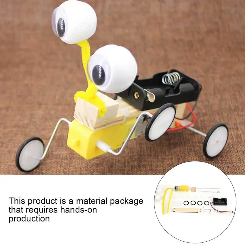 Kids Assembly Educational Toy Reptile Handmade Electric Science Craft DIY Invention Kit for developing hands-on brain abilities
Kids Assembly Educational Toy Reptile Handmade Electric Science Craft DIY Invention Kit for developing hands-on brain abilities