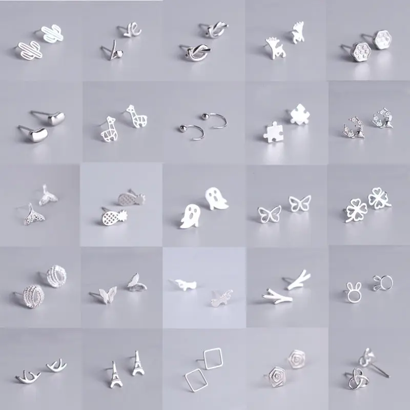 Silver Womens Anti Earring Girl Jewelry 925 Allergy Beauty Statement Gift925 Sterling Silver Earrings
Silver Womens Anti Earring Girl Jewelry 925 Allergy Beauty Statement Gift925 Sterling Silver Earrings