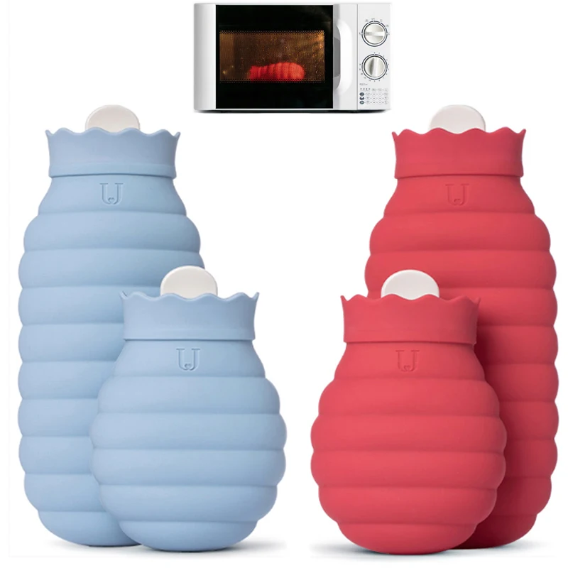 313/620ml Hot Water Bag Microwave Heating Silicone Bottle Winter Heater With Knitted Cover Warmer bottle
313/620ml Hot Water Bag Microwave Heating Silicone Bottle Winter Heater With Knitted Cover Warmer bottle