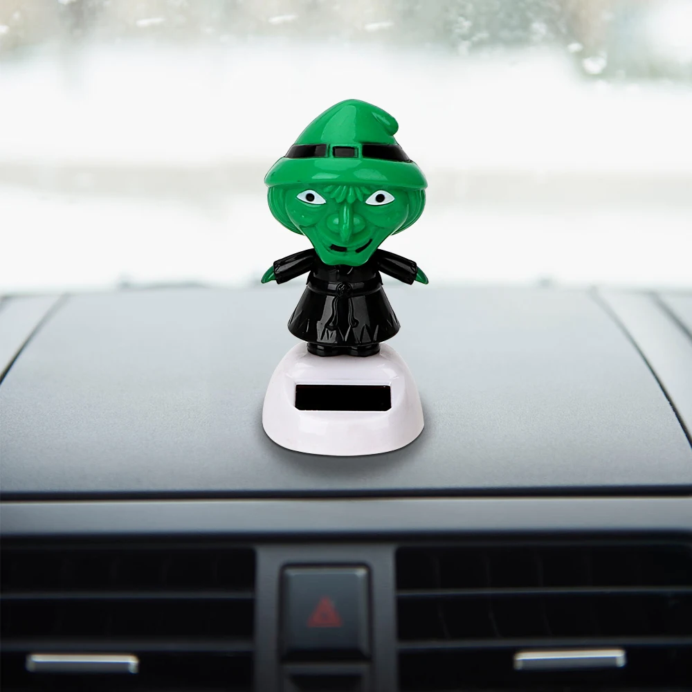 Witch Car Ornament Solar Powered Dancing Shaking Head Halloween Decor Dashboard Decoration Interior Accessories
Witch Car Ornament Solar Powered Dancing Shaking Head Halloween Decor Dashboard Decoration Interior Accessories