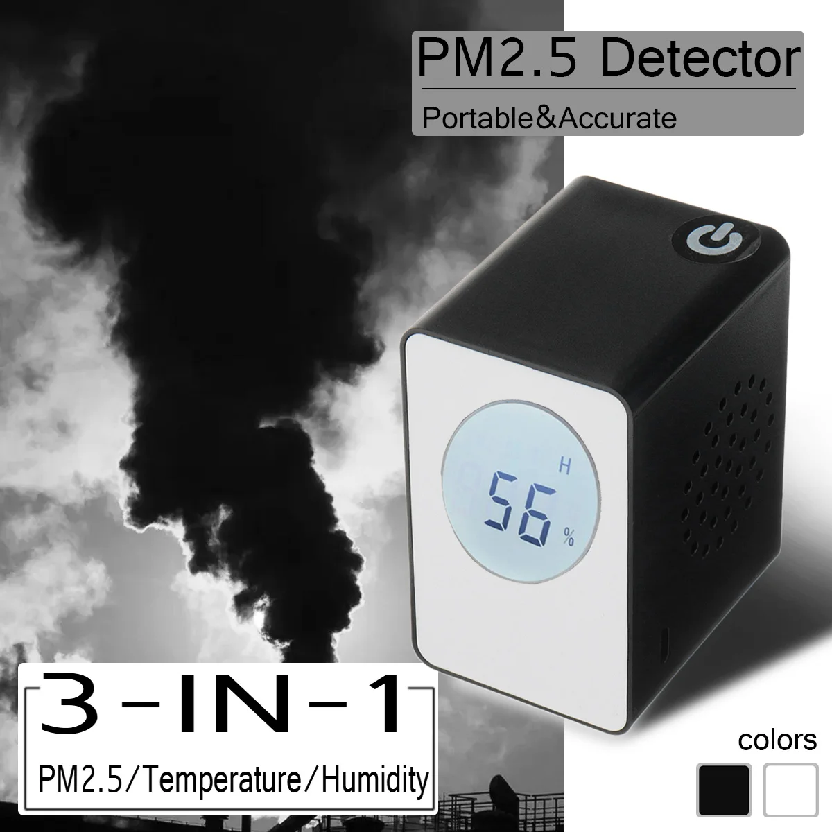 Multifunctional Air Quality Detector Gas Detector PM2.5 Tester Gas Analyzer Temperature Humidity Meter Monitor Tester Car Home
Multifunctional Air Quality Detector Gas Detector PM2.5 Tester Gas Analyzer Temperature Humidity Meter Monitor Tester Car Home