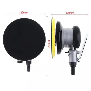 5 Inch Non-Vacuum Matte Surface Circular Pneumatic Sandpaper Random Orbital Air Sander Polished Grinding Machine Hand Tools
5 Inch Non-Vacuum Matte Surface Circular Pneumatic Sandpaper Random Orbital Air Sander Polished Grinding Machine Hand Tools