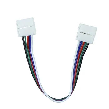 CLAITE 10mm RGBW PCB Connector 5 Pin Core Wire Cable for LED Strip No Need Soldering Suit for RGBW LED Strip Connecting
CLAITE 10mm RGBW PCB Connector 5 Pin Core Wire Cable for LED Strip No Need Soldering Suit for RGBW LED Strip Connecting