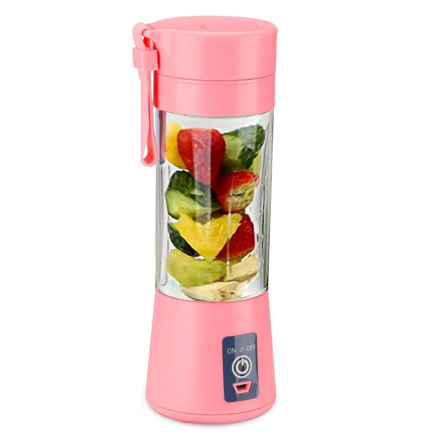 Best USB Juicer Cup, Mobile Juice Mixer, Household Fruit Mixer - Six Blades, 400ml Fruit Blending Machine with USB Charger Cable
Best USB Juicer Cup, Mobile Juice Mixer, Household Fruit Mixer - Six Blades, 400ml Fruit Blending Machine with USB Charger Cable