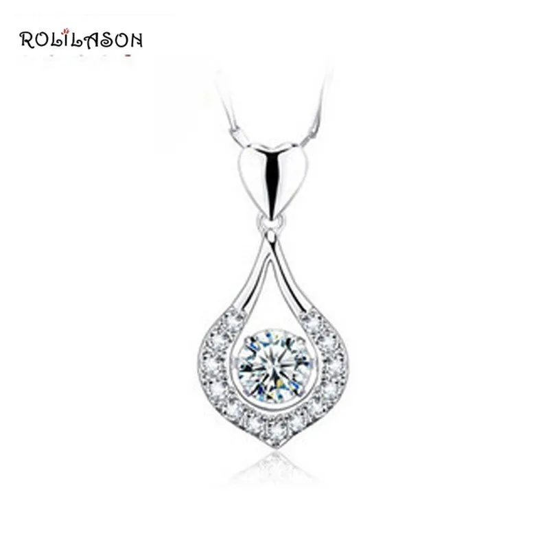 925 Pure Silver Pendant Carat Of Light Necklace Drip Form Noble Grace Pure Silver Necklace
925 Pure Silver Pendant Carat Of Light Necklace Drip Form Noble Grace Pure Silver Necklace