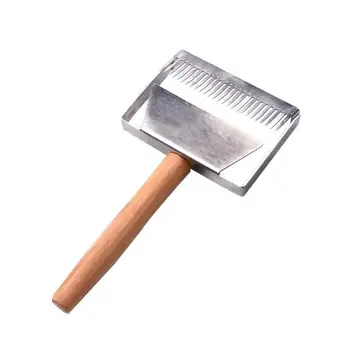 1pcs Scraper Honeycomb Honey Scraper Tools Wooden Handle Beekeeping Tool Equipment Uncapping Fork
1pcs Scraper Honeycomb Honey Scraper Tools Wooden Handle Beekeeping Tool Equipment Uncapping Fork