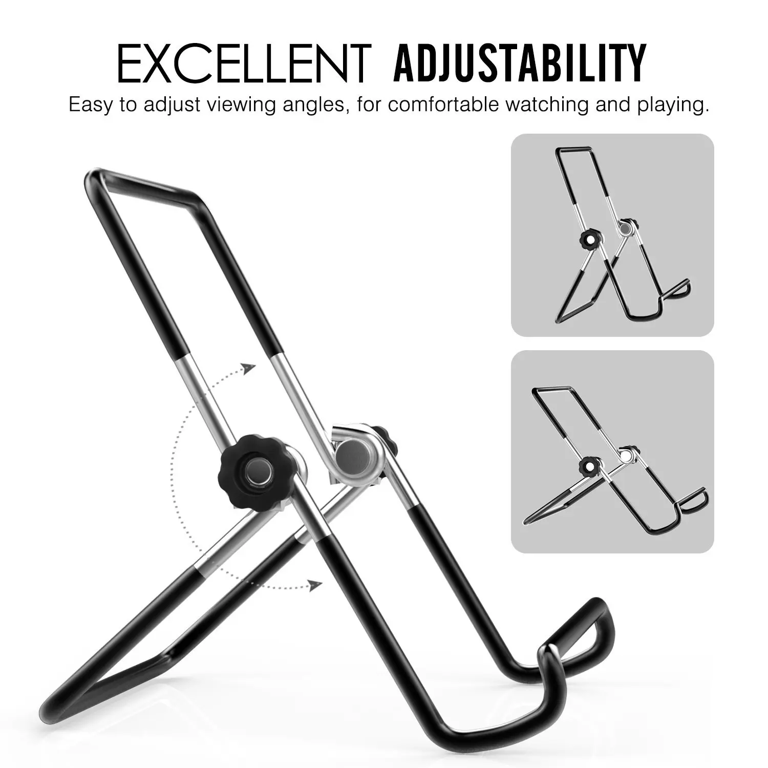 180 Degree Adjustable Foldable Tablet PC Stand Holder for 7 inch Tablet PC High Quality
180 Degree Adjustable Foldable Tablet PC Stand Holder for 7 inch Tablet PC High Quality