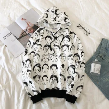Autumn New Hoodies Men Fashion Figure Printing Casual Sweatshirt Man Streetwear Hip Hop Loose Hooded Pullover Trend Wild Hoody
Autumn New Hoodies Men Fashion Figure Printing Casual Sweatshirt Man Streetwear Hip Hop Loose Hooded Pullover Trend Wild Hoody