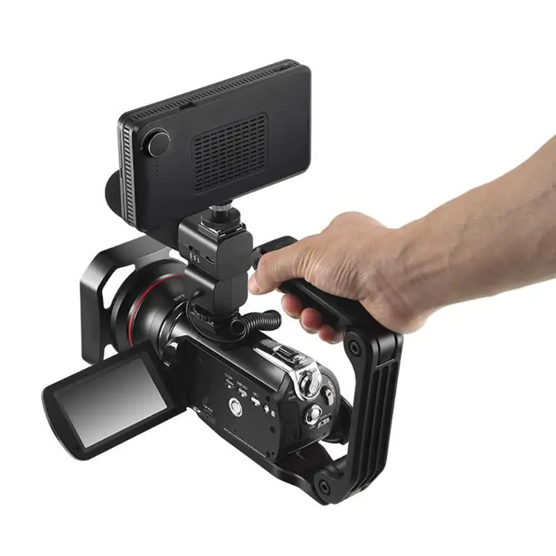 ALLOYSEED HC-1 C Shaped Handheld Stabilizer PA66 Stabilizing Grip Handle Holder for SLR Camera
ALLOYSEED HC-1 C Shaped Handheld Stabilizer PA66 Stabilizing Grip Handle Holder for SLR Camera