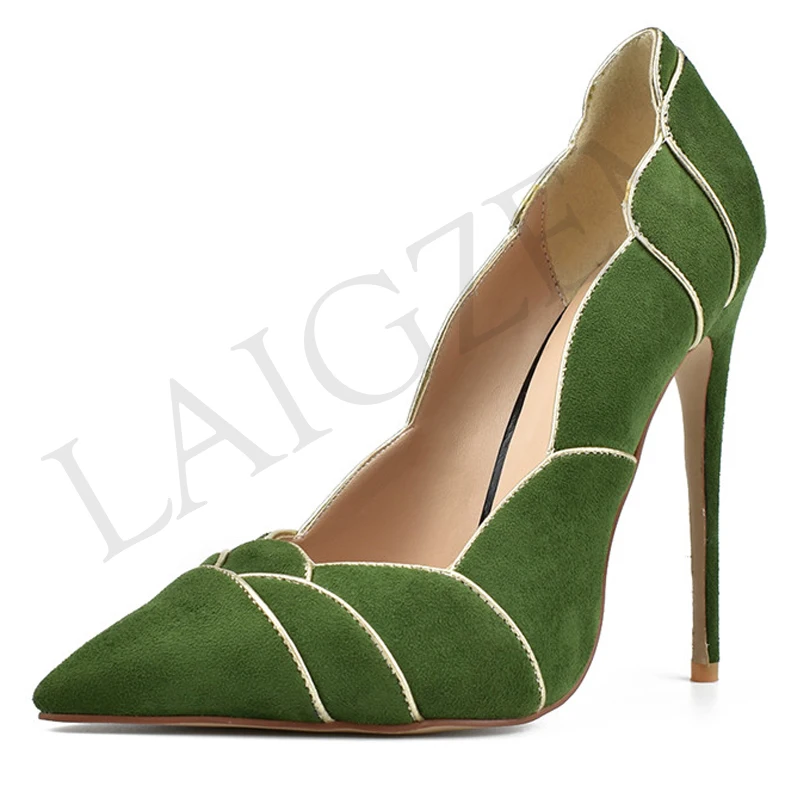 LAIGZEM Women Heels 11-13CM Pointy Toe Pumps Ladies Basic Party Prom Shoes Woman Zapatos Mujer Drop Shipping Big Size 34-43
LAIGZEM Women Heels 11-13CM Pointy Toe Pumps Ladies Basic Party Prom Shoes Woman Zapatos Mujer Drop Shipping Big Size 34-43