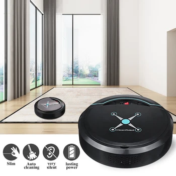 USB Rechargeable Smart Electric Sweeping Robot Automatic Cleaner Robot Vacuum Cleaner Smart Home Automatic Control