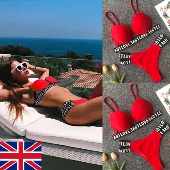 Stylish Women Swimwear New Fashion Sexy Bra Two Pieces Beachwear Soft Bikini Set
Stylish Women Swimwear New Fashion Sexy Bra Two Pieces Beachwear Soft Bikini Set