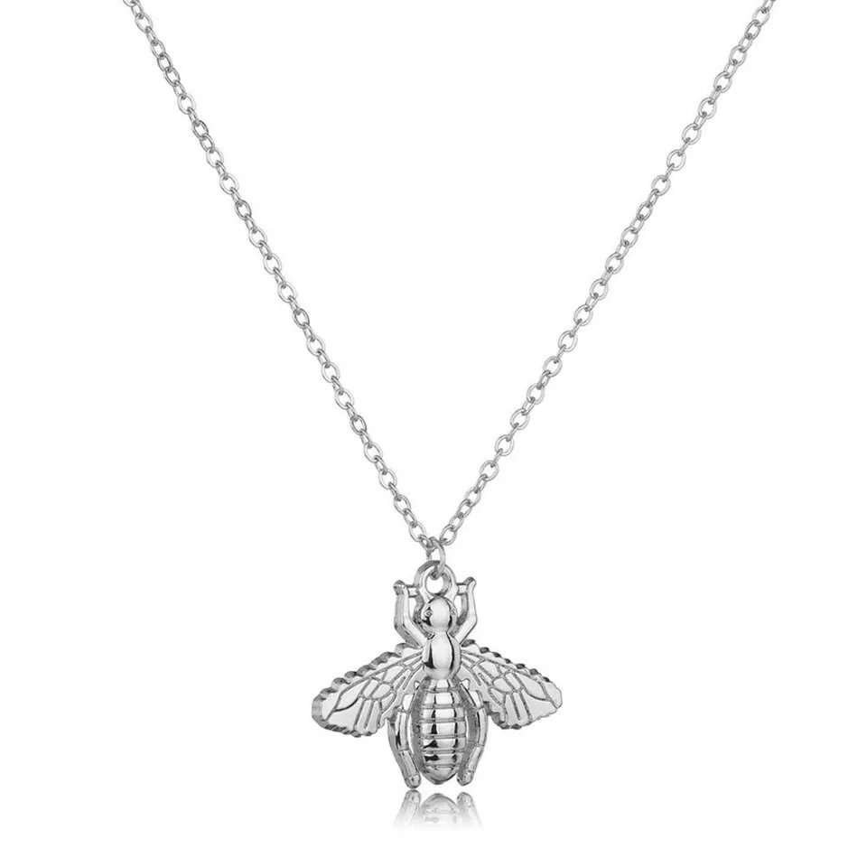 Gold Sliver Trendy Insect Modeling Women Fashion Necklaces Good Quality Girls Great Popular Wedding Necklace Jewelry
Gold Sliver Trendy Insect Modeling Women Fashion Necklaces Good Quality Girls Great Popular Wedding Necklace Jewelry