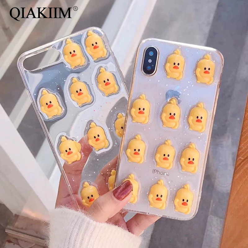 Silicone Phone Case For iPhone 8 7 6 6S Plus Cartoon 3D Cute Duck Pattern Cases For iPhone X XS Max XR Soft TPU Back Cover Coque
Silicone Phone Case For iPhone 8 7 6 6S Plus Cartoon 3D Cute Duck Pattern Cases For iPhone X XS Max XR Soft TPU Back Cover Coque