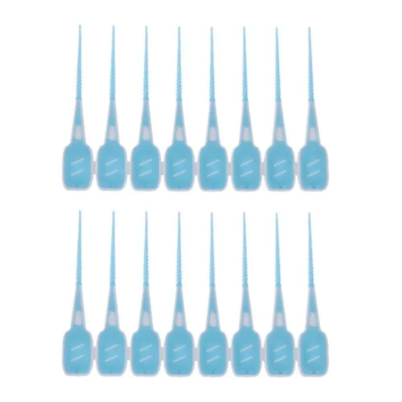 16pcs/box Clean Interdental Brushes Soft Silicone Teeth Floss Dental Brush Toothpick ToothBrush Dental Health Oral Care Tool
16pcs/box Clean Interdental Brushes Soft Silicone Teeth Floss Dental Brush Toothpick ToothBrush Dental Health Oral Care Tool