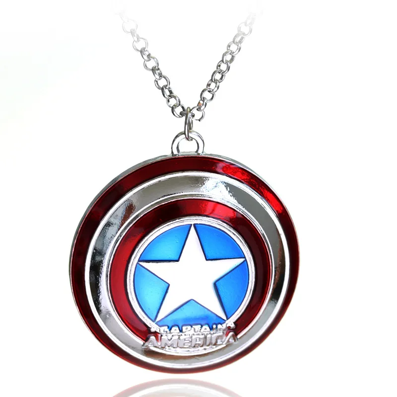 Avengers Captain America Shield Pendant Necklace for Women & Men Round Choker Fashion Jewelry Gift for Boys and Girls Kids
Avengers Captain America Shield Pendant Necklace for Women & Men Round Choker Fashion Jewelry Gift for Boys and Girls Kids