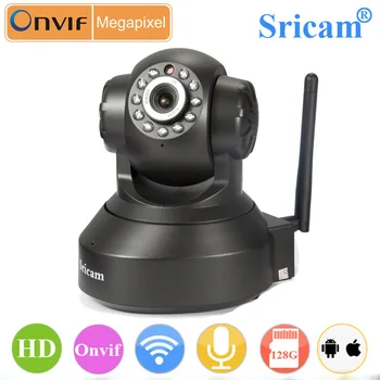 

SRICAM SP005 720P IP Camera Wifi Infrared Security Camera Indoor Surveillance Camera CCTV IR-Cut Night Vision Camera Onvif Set