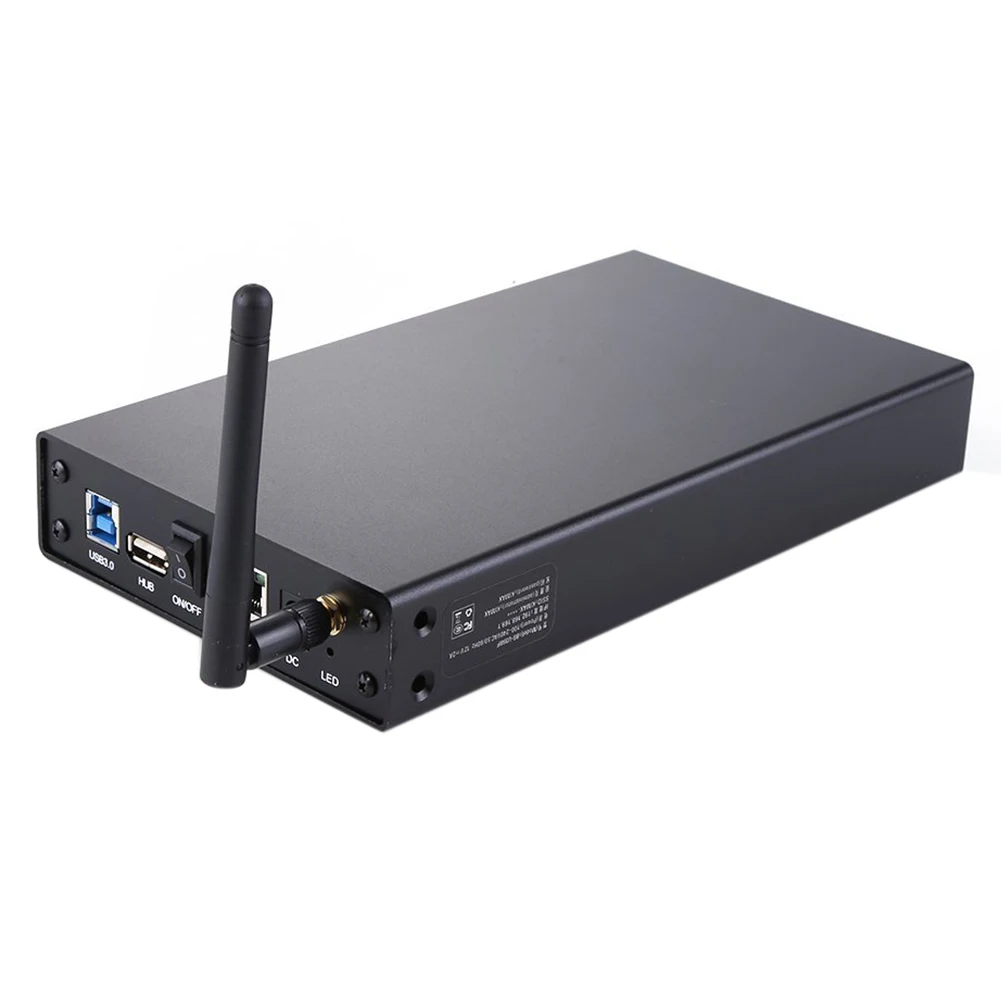 Blueendless BS U35WF 300 Мбит/с USB 3 0 Wi Fi потоковый сервер 5 дюйма внешний жесткий диск корпус