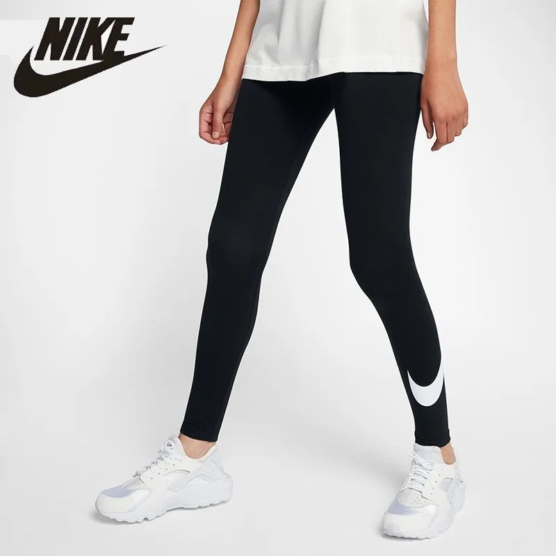 

Nike CLUB LOGO 2 New Arrival Woman Tight Trousers Outdoor Running Sportswear # 815998-010