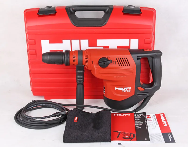 HILTI Xili power hammer TE70-ATC-AVR multifunctional heavy duty free drilling hammer electric tool
HILTI Xili power hammer TE70-ATC-AVR multifunctional heavy duty free drilling hammer electric tool