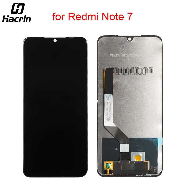Hacrin LCD For Redmi Note 7 LCD Display Touch Screen Digitizer Assembly for Xiaomi Redmi Note 7 LCD Screen Replacement 6.3inch
Hacrin LCD For Redmi Note 7 LCD Display Touch Screen Digitizer Assembly for Xiaomi Redmi Note 7 LCD Screen Replacement 6.3inch
