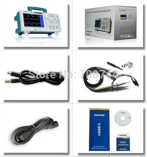 Hantek DSO5202P Digital Oscilloscope 200MHz bandwidth 2 Channels PC USB LCD Portable Osciloscopio Portatil Electrical Tools
Hantek DSO5202P Digital Oscilloscope 200MHz bandwidth 2 Channels PC USB LCD Portable Osciloscopio Portatil Electrical Tools
