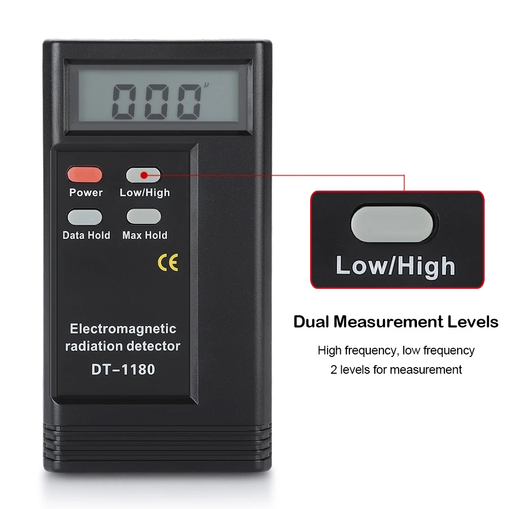 Dual Frequency Electric Magnetic Field Gauss Detector Electromagnetic Radiation Meter Electromagnetic Detector
Dual Frequency Electric Magnetic Field Gauss Detector Electromagnetic Radiation Meter Electromagnetic Detector