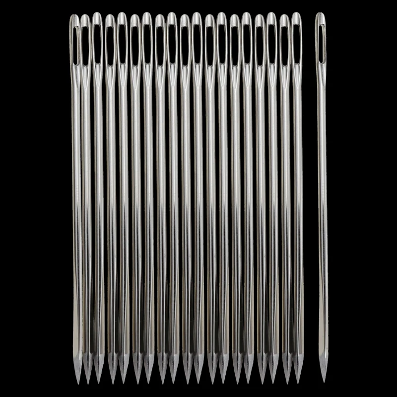 Useful 10pcs / set (8 sizes) stainless steel DIY handmade leather needles for home Triangular pin sewing tools accessories
Useful 10pcs / set (8 sizes) stainless steel DIY handmade leather needles for home Triangular pin sewing tools accessories