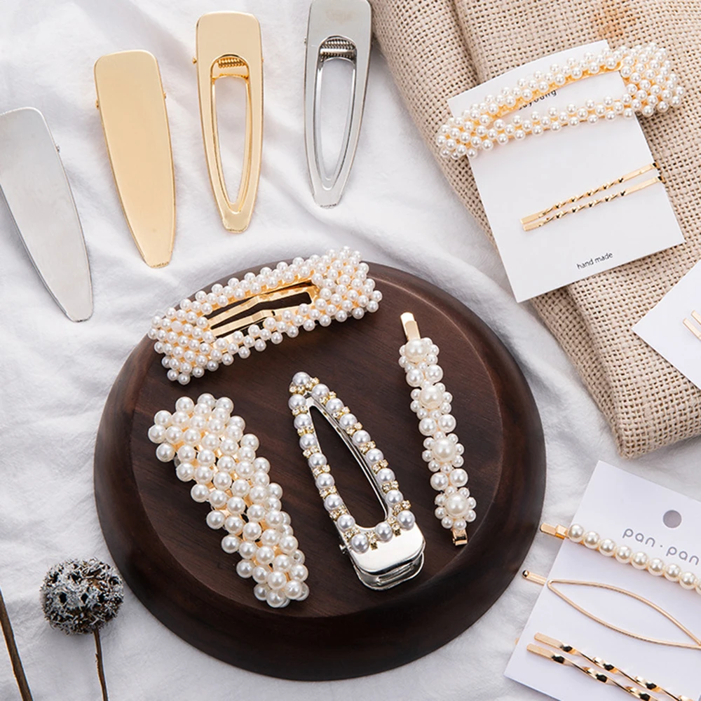 1pcs Girls Pearl Metal Hair Clip Pearl Barrettes Hair Grip Female Women Styling tools Elegant Hairpin Hair Accessories
1pcs Girls Pearl Metal Hair Clip Pearl Barrettes Hair Grip Female Women Styling tools Elegant Hairpin Hair Accessories