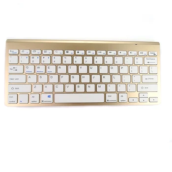 Ultra-Slim Bluetooth Keyboard Compatible with 2018 iPad Pro 11 / 12.9, New iPad 9.7 Inch, iPad Air, iPad Mini, iPhone and Other
Ultra-Slim Bluetooth Keyboard Compatible with 2018 iPad Pro 11 / 12.9, New iPad 9.7 Inch, iPad Air, iPad Mini, iPhone and Other