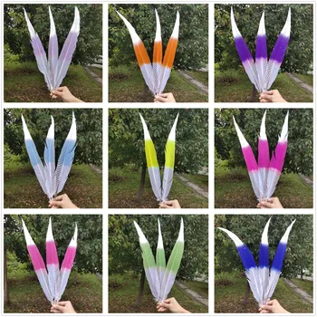 Multicolor 100 pcs 70-75cm/28-30inches Natural Silver Pheasant Tail Feather For Wedding Christmas Home Craft New Year decoration
Multicolor 100 pcs 70-75cm/28-30inches Natural Silver Pheasant Tail Feather For Wedding Christmas Home Craft New Year decoration