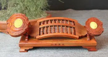 Chinese Very Beautiful Wood Carving Ruyi Abacus Handicraft Furnishing Articles Exquisite Small Statues
Chinese Very Beautiful Wood Carving Ruyi Abacus Handicraft Furnishing Articles Exquisite Small Statues