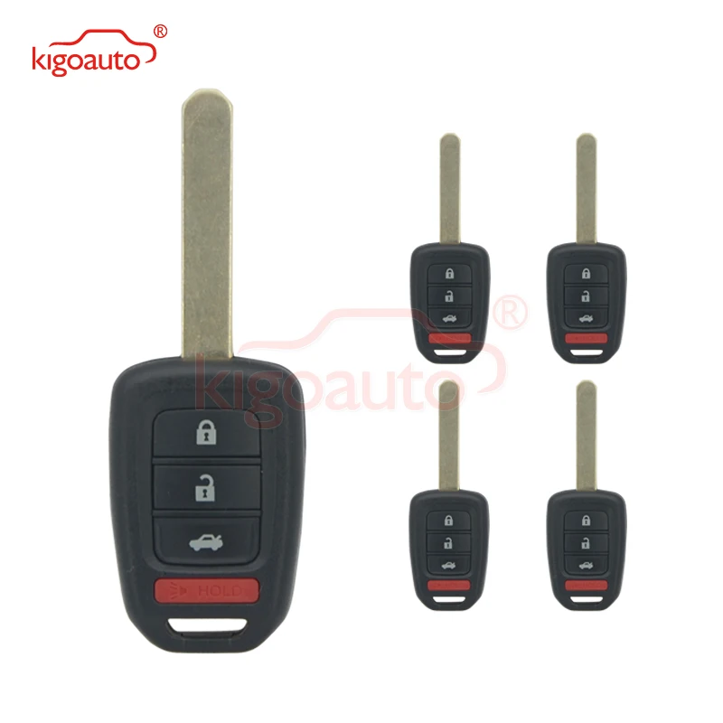Kigoauto 5pcs 4 button MLBHLIK6 1T HON66 for Honda Accord CRV Civic 2014 Remote key shell
Kigoauto 5pcs 4 button MLBHLIK6 1T HON66 for Honda Accord CRV Civic 2014 Remote key shell