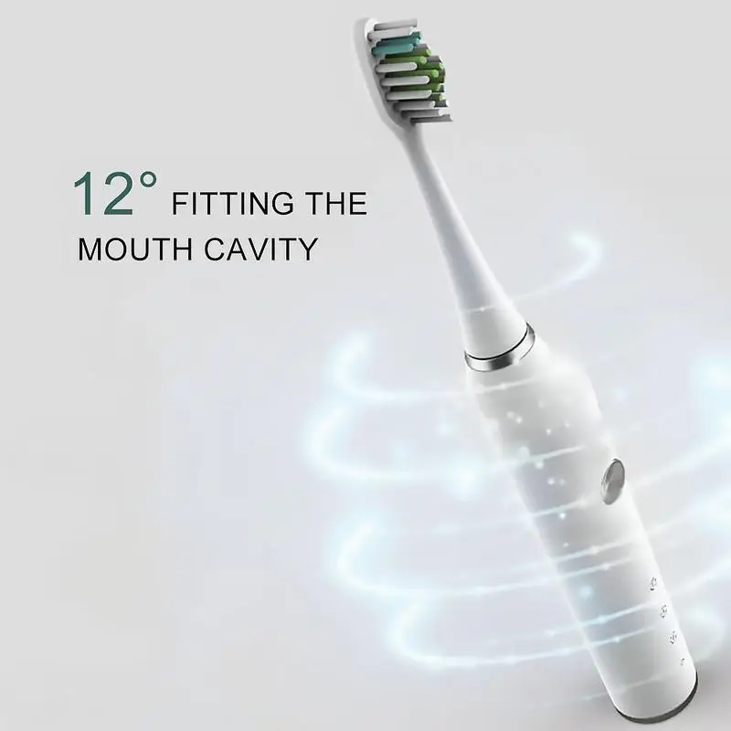 Portable Ultrasonic Electric Toothbrush Waterproof Adult Automatic Rechargeable Toothbrush Children's Whitening Toothbrush
Portable Ultrasonic Electric Toothbrush Waterproof Adult Automatic Rechargeable Toothbrush Children's Whitening Toothbrush