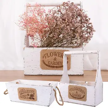 Innovative Simple Potted Artificial Succulent Plants Storage Stand Wooden Planter Box Holder with Handle p20
Innovative Simple Potted Artificial Succulent Plants Storage Stand Wooden Planter Box Holder with Handle p20