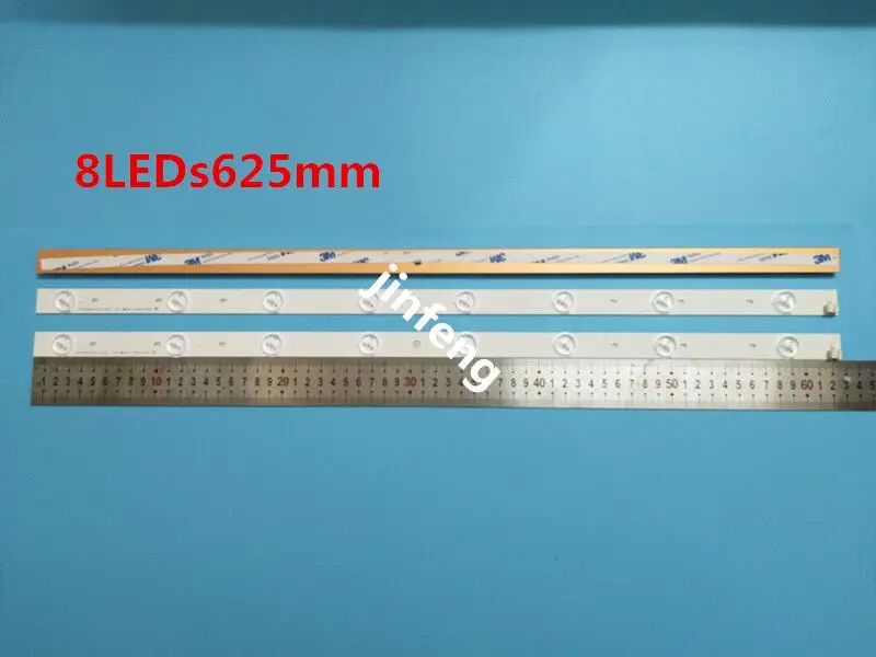 Новый комплект 20 комплектов = 60 шт. 8LED 625 мм сменная светодиодная подсветка для TOSHIBA 32L2333DG SVT320AE9 REV1.0 121012 LSC320HN03-T01
Новый комплект 20 комплектов = 60 шт. 8LED 625 мм сменная светодиодная подсветка для TOSHIBA 32L2333DG SVT320AE9 REV1.0 121012 LSC320HN03-T01