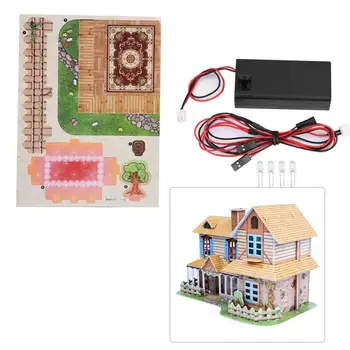 DIY 3D Nordic Villa Cardboard Jigsaw Puzzle with LED Lights for Kids Children Early Learning Intelligient toys for Children gift
DIY 3D Nordic Villa Cardboard Jigsaw Puzzle with LED Lights for Kids Children Early Learning Intelligient toys for Children gift