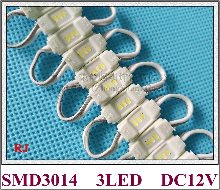 SMD3014 injection LED module waterproof LED light module for mini letters SMD 3014 DC12V 3led 0.3W IP65 18mm(L)*9mm(W)*3mm(H)
SMD3014 injection LED module waterproof LED light module for mini letters SMD 3014 DC12V 3led 0.3W IP65 18mm(L)*9mm(W)*3mm(H)