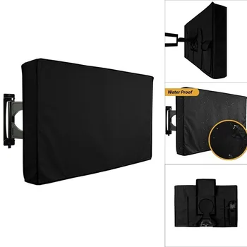 Black Outdoor LED TV Cover Water and Dust Resistant Protective Cover Wall Mount LCD LED Appliance Cover
Black Outdoor LED TV Cover Water and Dust Resistant Protective Cover Wall Mount LCD LED Appliance Cover