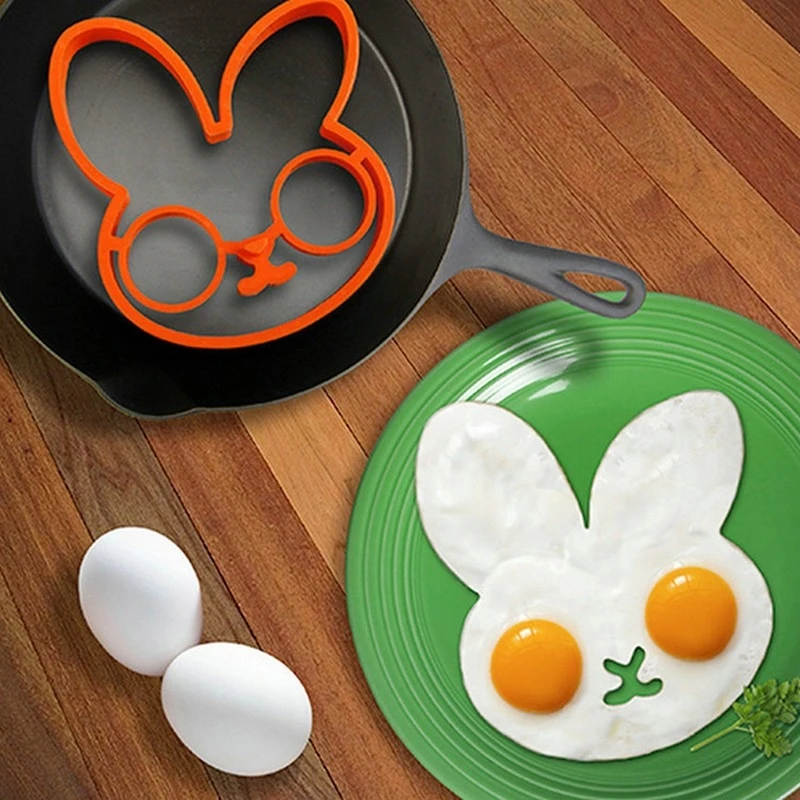 Cuisine outils accessoires Breakfast Silicone Fried Egg Omelette Mold Pancake Ring Shaper Rabbit Egg Cooking Tools dropshipping
Cuisine outils accessoires Breakfast Silicone Fried Egg Omelette Mold Pancake Ring Shaper Rabbit Egg Cooking Tools dropshipping